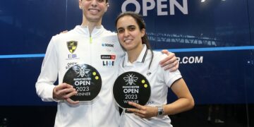 Egyptian duo takes Manchester Squash Open titles