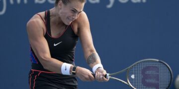 Sabalenka reaches Madrid final; Karatsev ends Zhang’s run