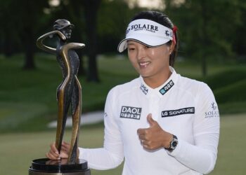 Ko wins Founders Cup for 3rd time in 5 years