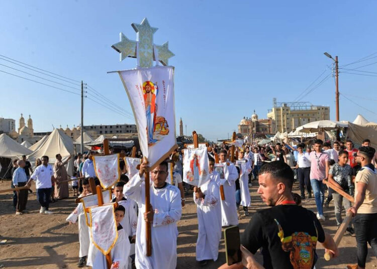 Christians celebrate consecration of Saint Demiana’s Church 2 - Egyptian Gazette Christians celebrate consecration of Saint Demiana’s Church 1 - Egyptian Gazette