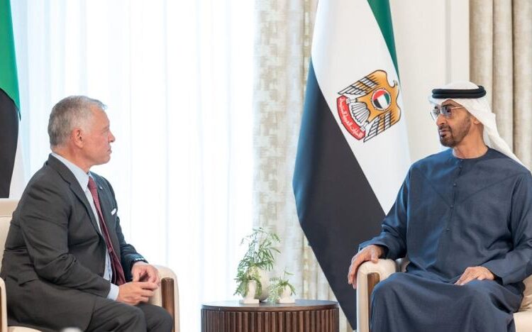 UAE president sends message to Jordanian king 1 - Egyptian Gazette