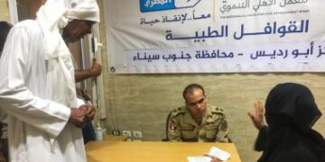 Army sends medical convoys to Sinai
