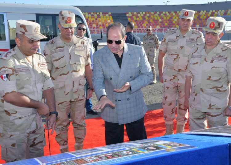 President Sisi inspects Military Academy, State Strategic Command Centre's complexes in NAC 1 - Egyptian Gazette