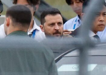 Ukraine’s Zelensky arrives in Japan’s Hiroshima for ‘talks with friends’