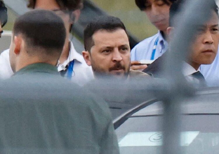 Ukraine's Zelensky arrives in Japan's Hiroshima for 'talks with friends' 1 - Egyptian Gazette