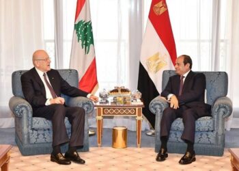 President Sisi receives Lebanese PM in Jeddah