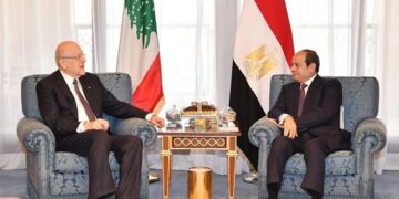 President Sisi receives Lebanese PM in Jeddah 1 - Egyptian Gazette President Sisi receives Lebanese PM in Jeddah