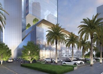 Infnity Tower, first private-sector tower in NAC is 55% complete