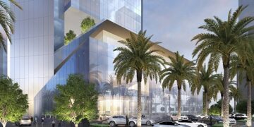 Infnity Tower, first private-sector tower in NAC is 55% complete