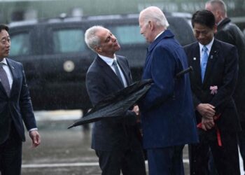 Biden arrives in Japan for G7 summit