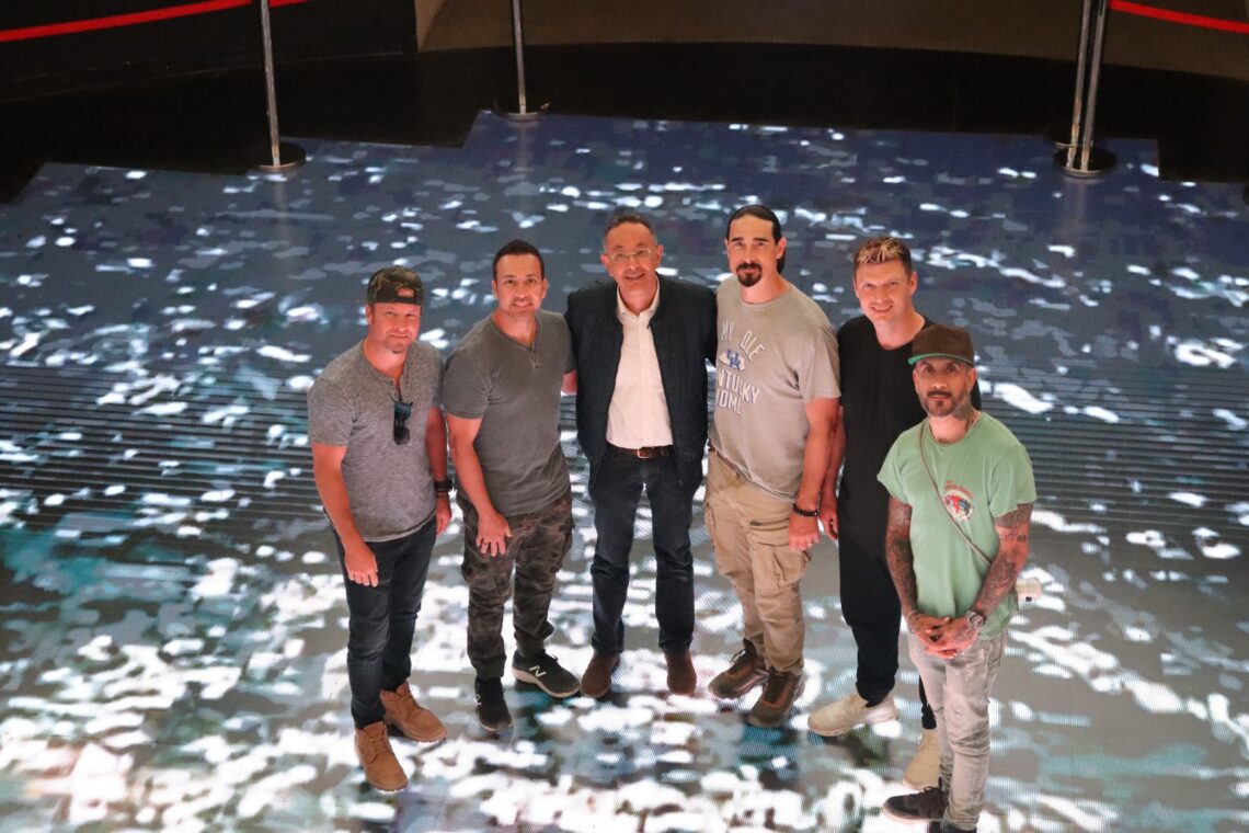 Backstreet Boys visit Giza Pyramids before concert in Egypt Egyptian