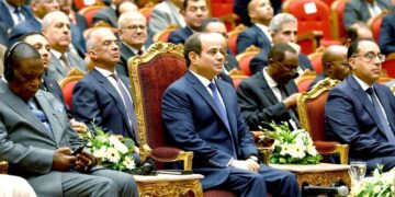 Sisi attends opening of 2nd “Africa Health ExCon” 1 - Egyptian Gazette Sisi attends opening of 2nd “Africa Health ExCon”