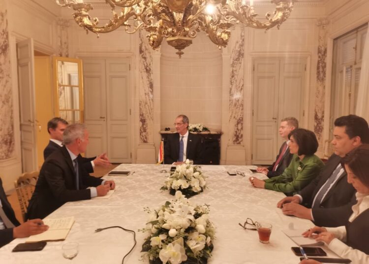 Egyptian, French ICT ministers probe cooperation in AI, electronic signature 2 - Egyptian Gazette Egyptian, French ICT ministers probe cooperation in AI, electronic signature 1 - Egyptian Gazette