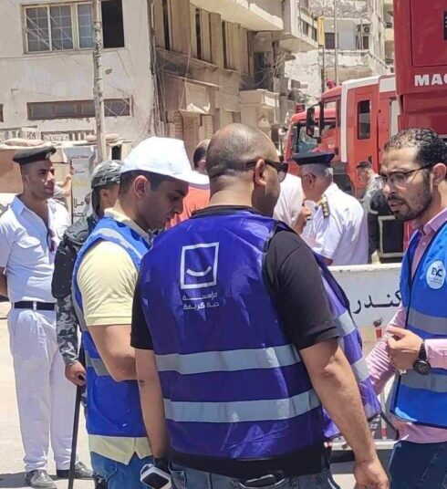 "Decent Life": LE25,000 compensation for each afflicted family in Alexandria building collapse 1 - Egyptian Gazette