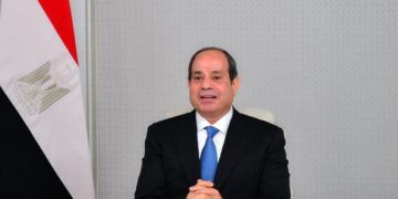 Sisi participates via video conference in meeting to mediate in Russian-Ukrainian crisis 1 - Egyptian Gazette Sisi participates via video conference in meeting to mediate in Russian-Ukrainian crisis