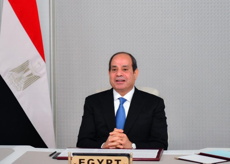 Sisi participates via video conference in meeting to mediate in Russian-Ukrainian crisis 2 - Egyptian Gazette Sisi participates via video conference in meeting to mediate in Russian-Ukrainian crisis 1 - Egyptian Gazette