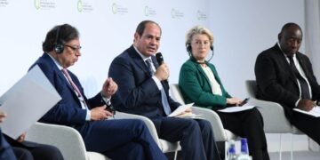 Sisi: Egypt supports ‏Macron’s call for ‏more equitable, sustainable world