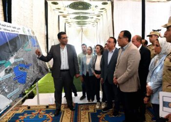 PM inspects strategic project of managing rainfall water in Alex