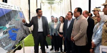 PM inspects strategic project of managing rainfall water in Alex