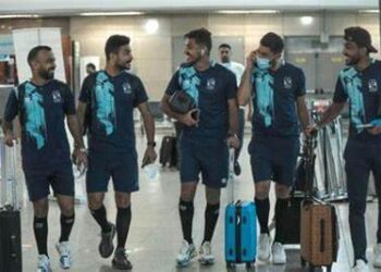 Al Ahly football team arrives in Cairo after winning African Champions League