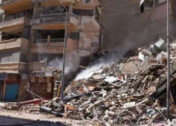 Four people injured in Alexandria’s collapsed building