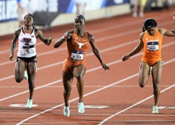 Alfred completes NCAA sprint triple