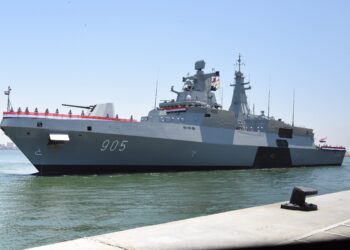 “Al Qahhar” frigate arrives in Alexandria to join Egyptian Navy