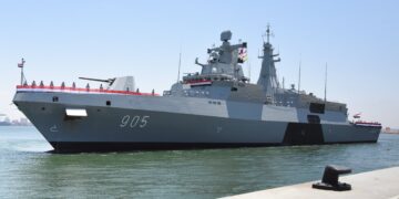 “Al Qahhar” frigate arrives in Alexandria to join Egyptian Navy