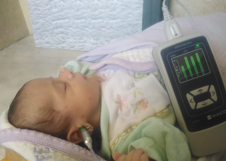 5 million newborns checked for hearing 2 - Egyptian Gazette 5 million newborns checked for hearing 1 - Egyptian Gazette