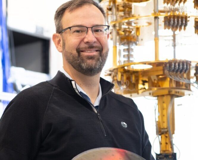 James Clarke, director of Quantum Hardware at Intel