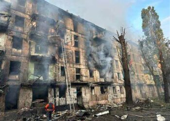 Kryvyi Rih missile strike left three dead, 25 injured