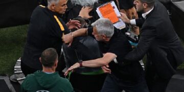UEFA charge Mourinho for abusing referee after Europa final