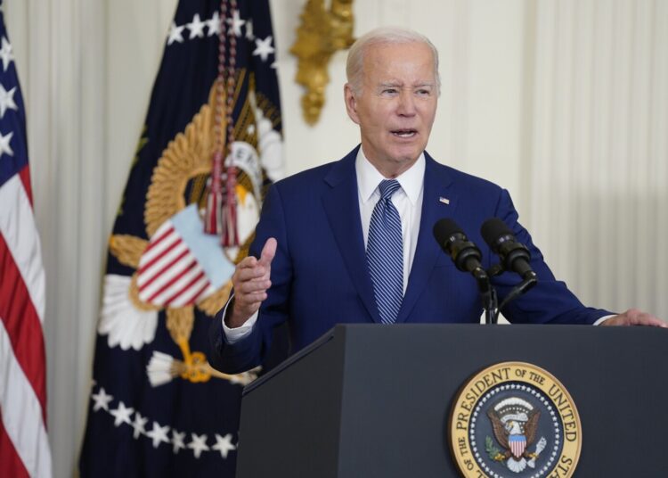 The reason US response to the Russia rebellion has been decidedly cautious 1 - Egyptian Gazette President Joe Biden speaks during an event about high speed internet infrastructure, in the East Room of the White House, Monday, June 26, 2023, in Washington. (AP Photo/Evan Vucci)
