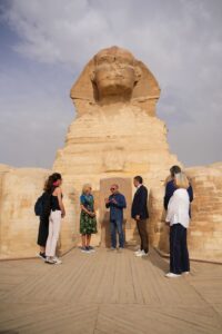 Jill Biden visits Giza Plateau 16 - Egyptian Gazette Jill Biden visits Giza Plateau 15 - Egyptian Gazette