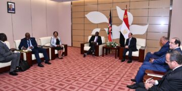 President commends Kenya's vital role in enhancing stability in Africa 1 - Egyptian Gazette President commends Kenya’s vital role in enhancing stability in Africa