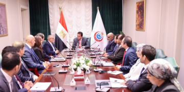 Health min., Abbott company probe boosting cooperation 1 - Egyptian Gazette Health min., Abbott company probe boosting cooperation