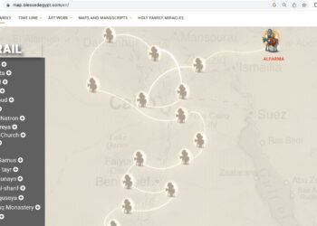 Celebrating arrival of Holy Family to Egypt