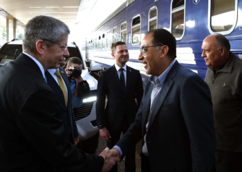 Egyptian PM, FM arrive in Kiev on mission to resolve Russian-Ukrainian crises