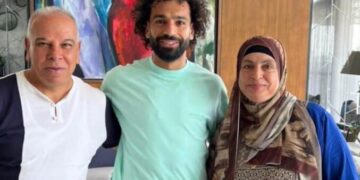 Mo Salah enjoying summer vibes in Alamein