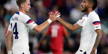 US routs St. Kitts and Nevis in Gold Cup