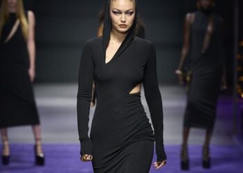 The hooded dress is a streetwear-inspired trend that’s back in style for summer