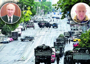 ‘This is treason!’ Putin blasts Wagner chief for a ‘stab in the back’