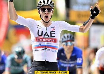 Pogacar wins 6th stage in France