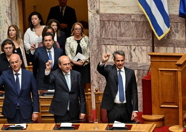 Greek parliament gives backing to new government’s four-year plan 1 - Egyptian Gazette