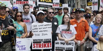 Hollywood shuts down as actors go on strike