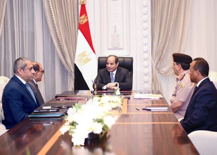 Sisi reviews progress of gov’t relocation to NAC 1 - Egyptian Gazette