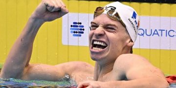 Leon smashes Phelps' 15-year record at worlds 1 - Egyptian Gazette Leon smashes Phelps’ 15-year record at worlds