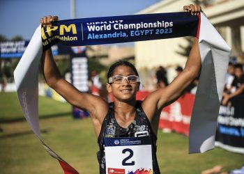 Egypt’s Farida wins gold at U17 Pentathlon W. Cup