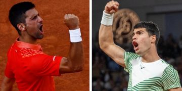 Alcaraz sets up Wimbledon final with Djokovic
