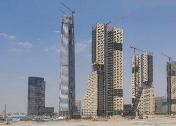 Gigantic landmarks for a new capital city